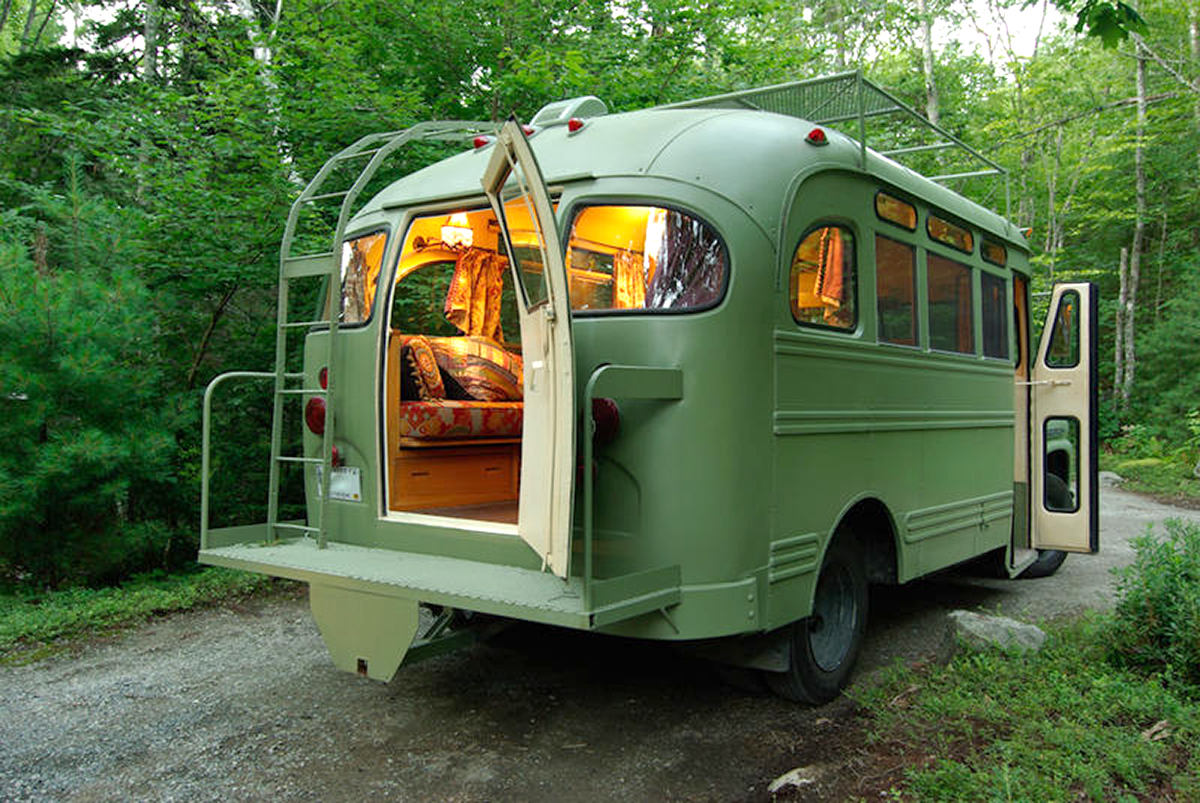 Buses Transformed Into Incredible Homes On Wheels